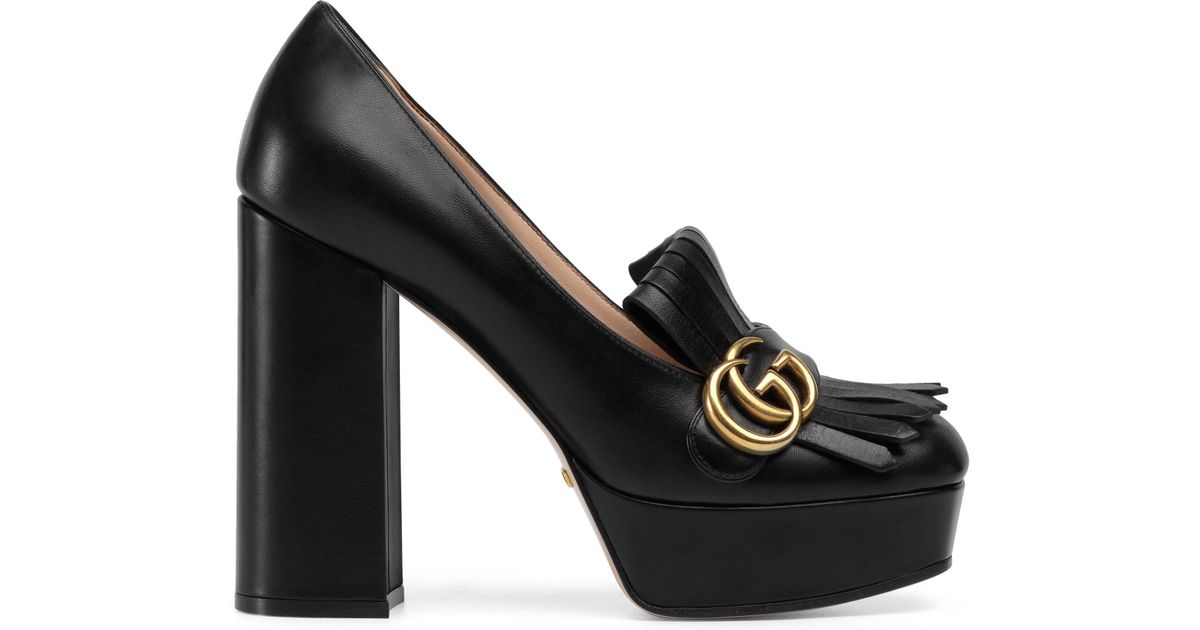 gucci houdan 15 platform loafer
