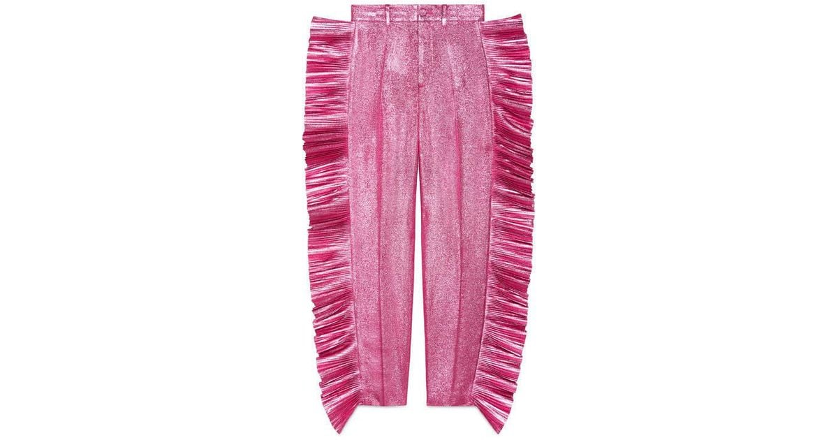 pink gucci pants