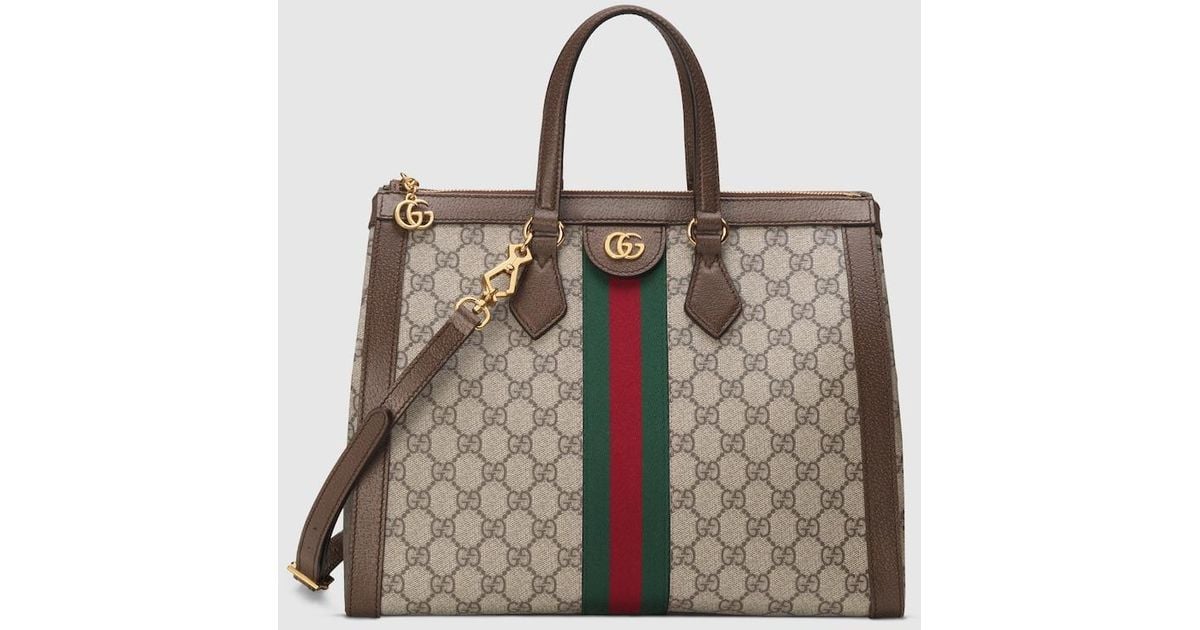 Gucci Ophidia Gg Medium Tote Bag Lyst