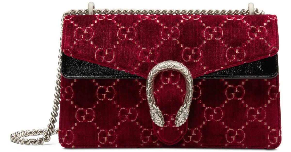 gucci dionysus small velvet