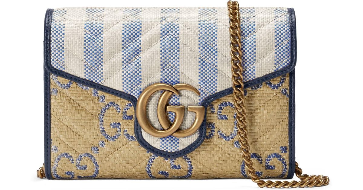 Gucci clearance marmont raffia