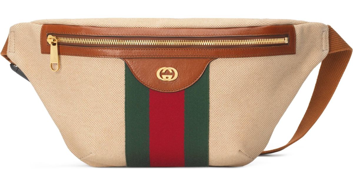 vintage canvas belt bag