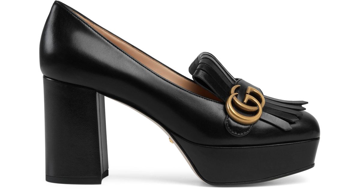 gucci houdan 15 platform loafer
