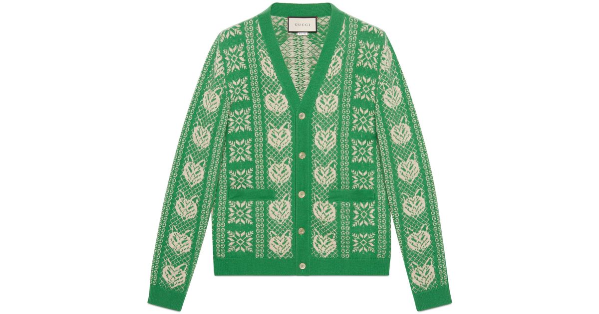 gucci sweater green