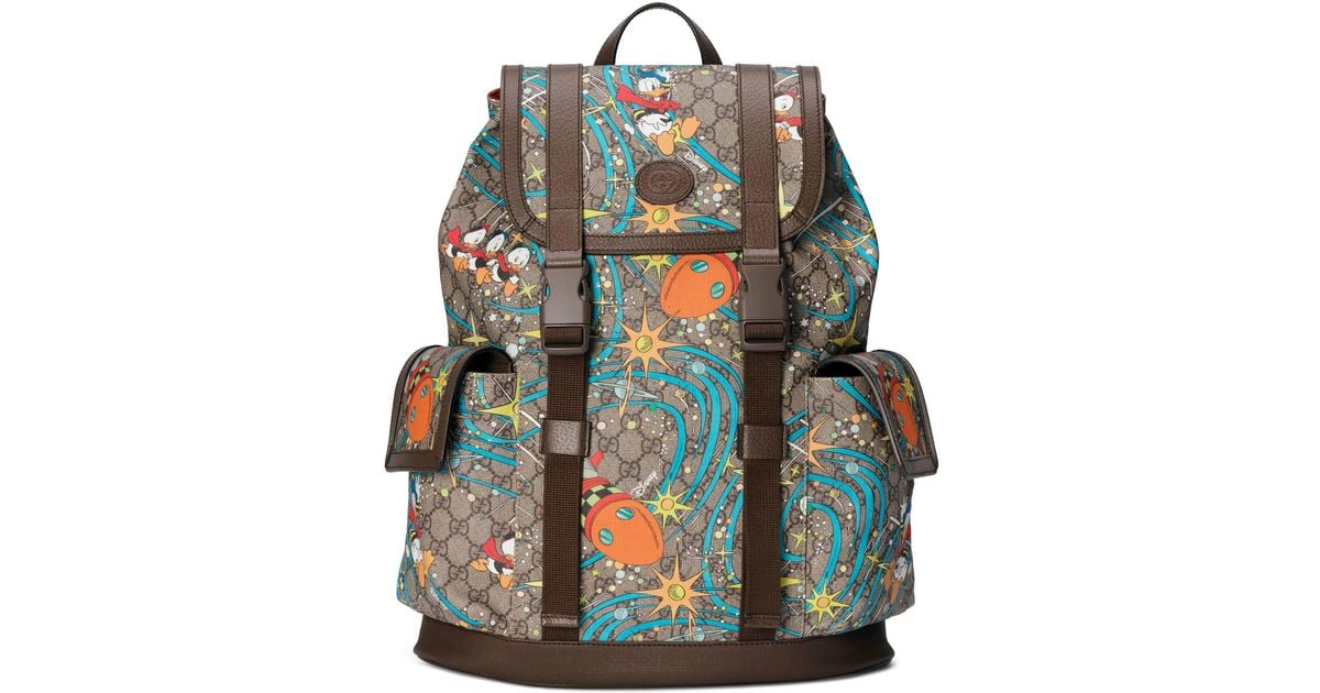 DISNEY x GUCCI Medium Backpack Preowned From Japan