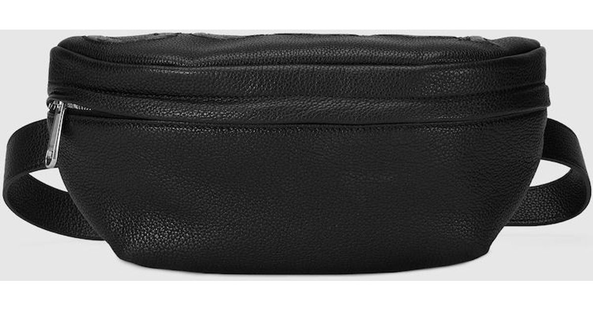 Gucci Belt Bag With Logo in Black for Men Lyst