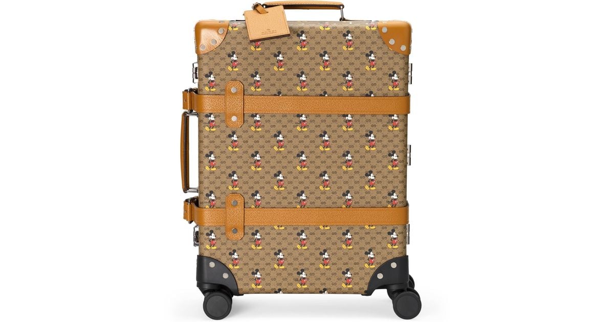 Gucci Disney X Globe-trotter Medium Suitcase in Natural for Men