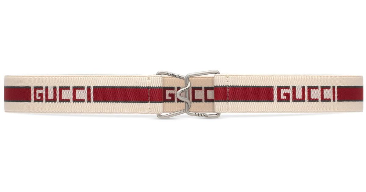 gucci stripe elastic belt