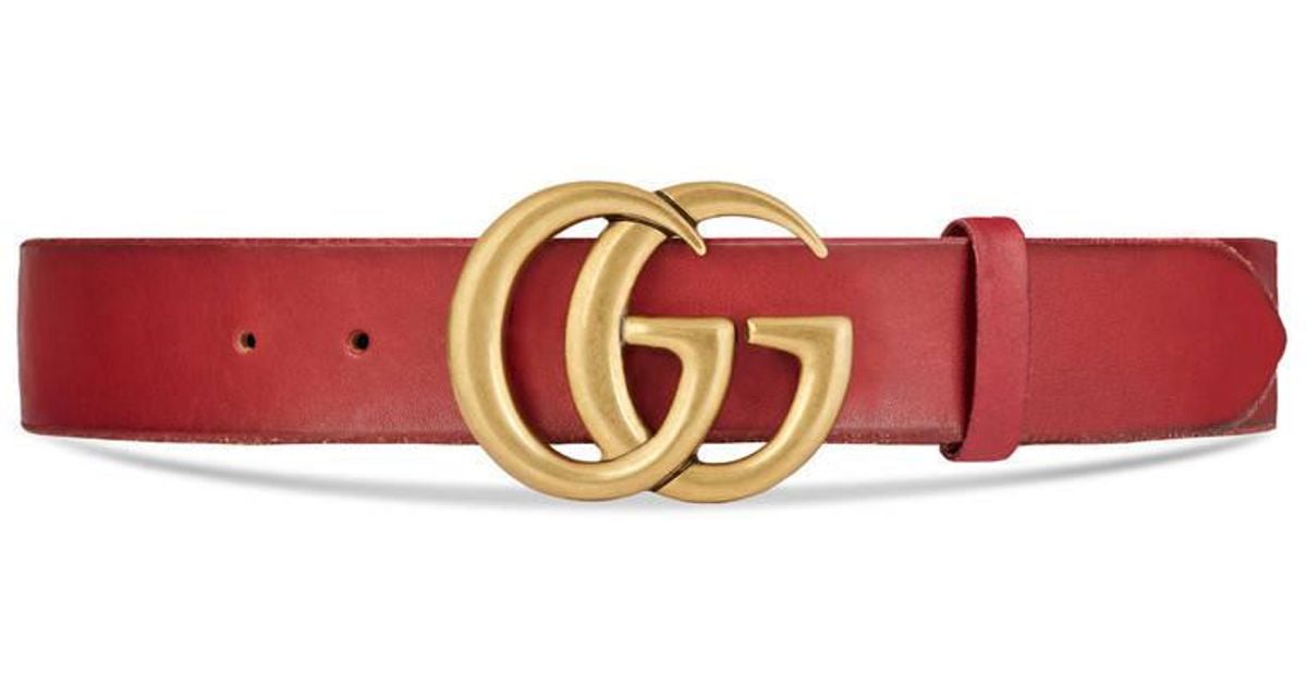 double g gucci belt