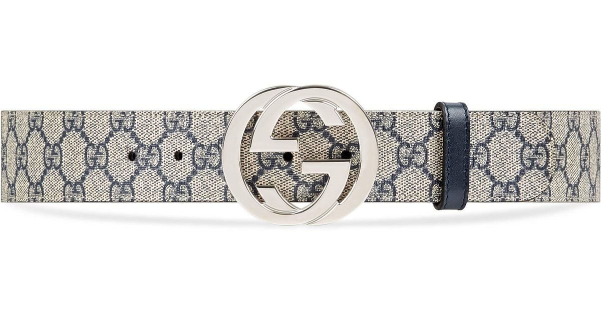 gg supreme belt with g buckle