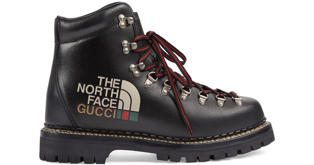 Mooi wijsheid In tegenspraak Gucci The North Face X Men's Ankle Boot in Black for Men | Lyst