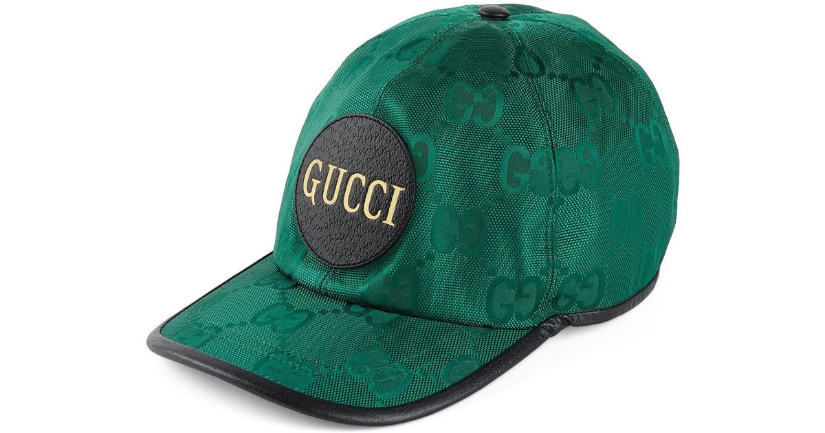 Gucci Off The Grid Baseball Hat in Green for Men Lyst UK