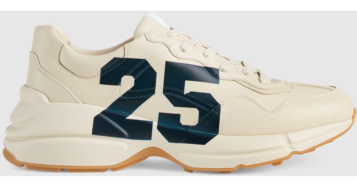GUCCI 25 rhyton sneaker ライトン スニーカー GUCCI グッチ RHYTON ライトン 25 ロゴ ローカットスニーカー