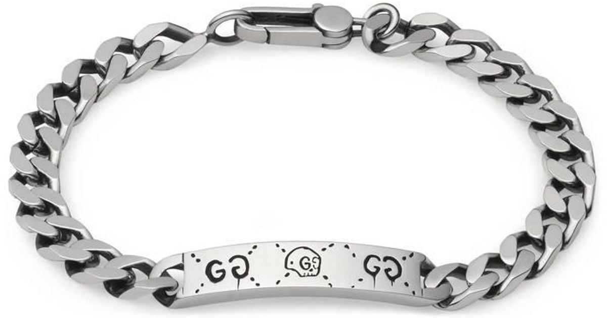gucci ghost bracelet used