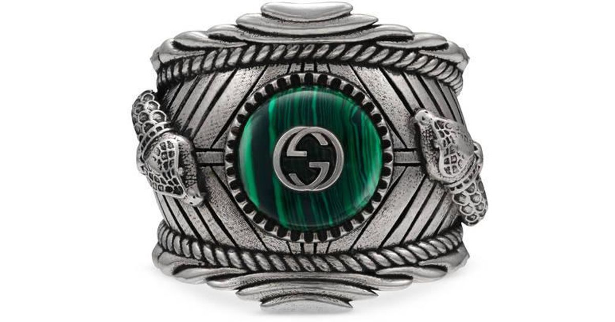 gucci garden silver ring
