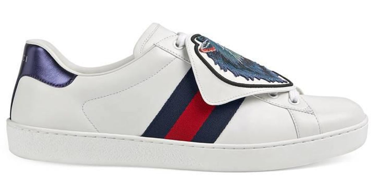gucci patch sneakers