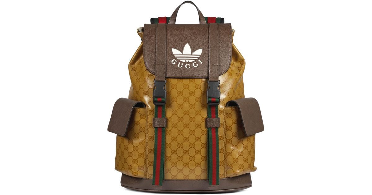 Gucci Adidas X Backpack in Brown for Men | Lyst