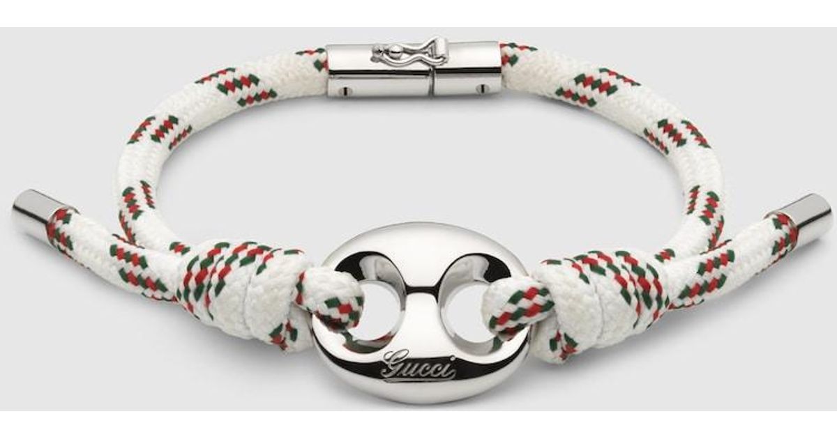 Gucci 〔グッチ マリナ チェーン〕ファブリック ブレスレット Gucci 〔グッチ マリナ チェーン〕ファブリック ブレスレット