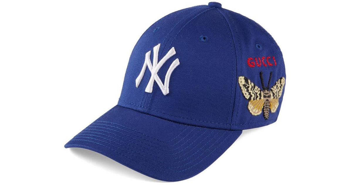 blue ny baseball cap