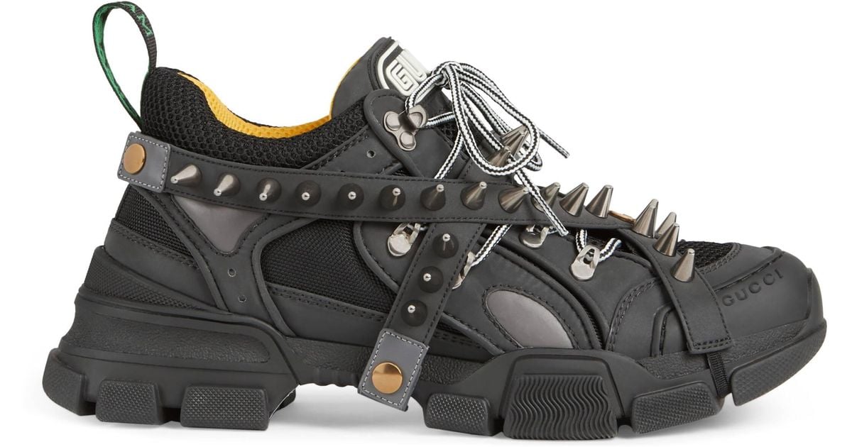 men's flashtrek sneaker with removable spikes