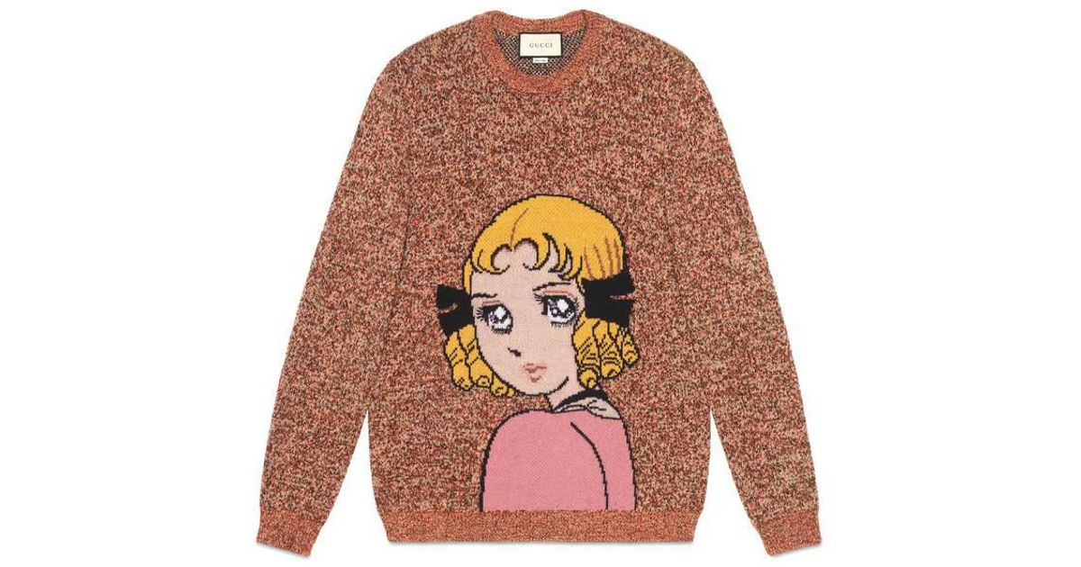 gucci manga sweater