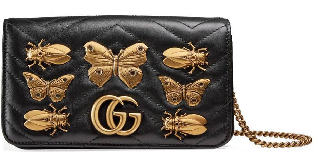 gucci handbag with butterfly