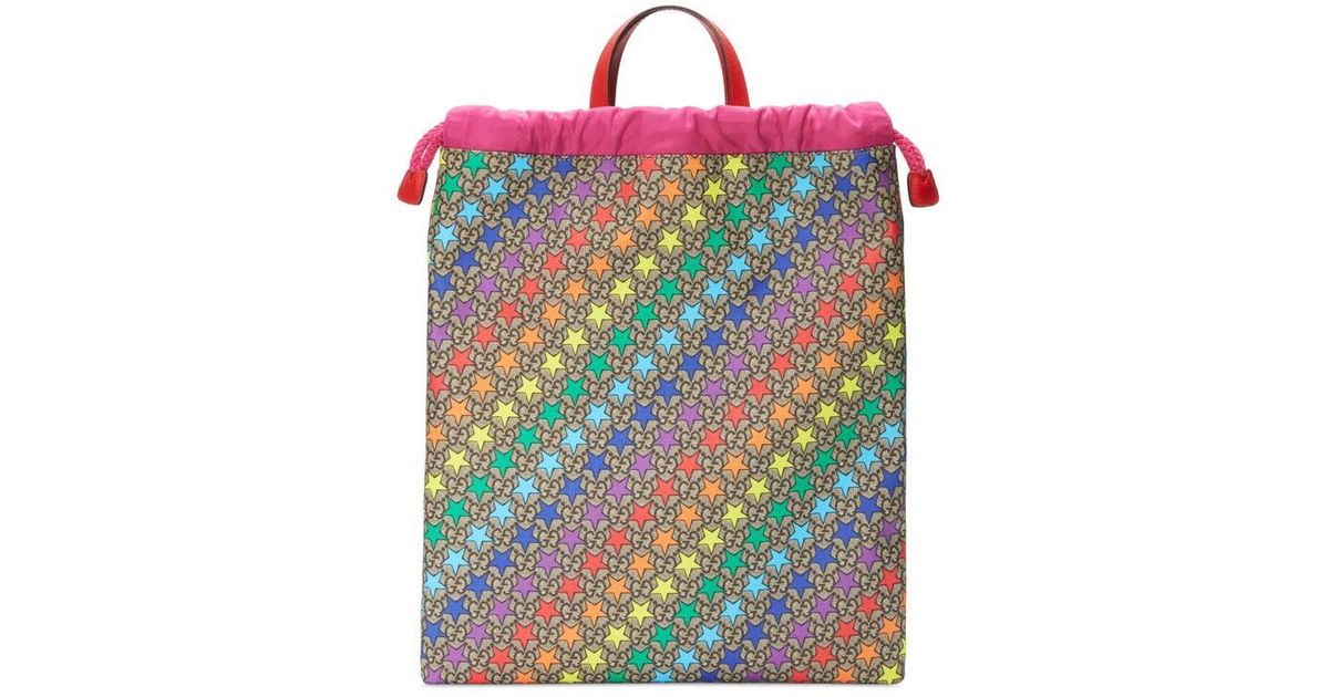 gucci rainbow backpack