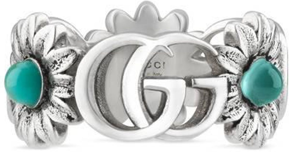 flower gucci ring