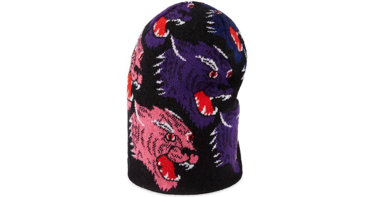 gucci face cap