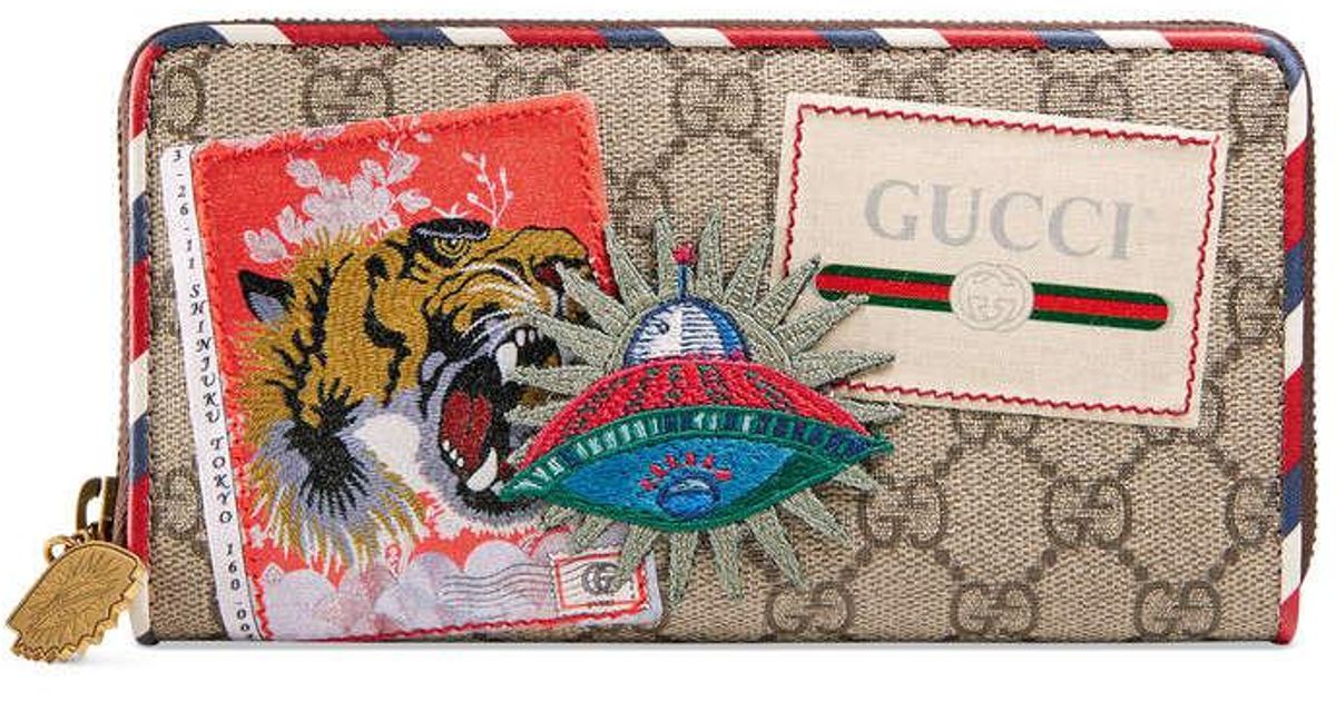 gucci courrier gg supreme wallet