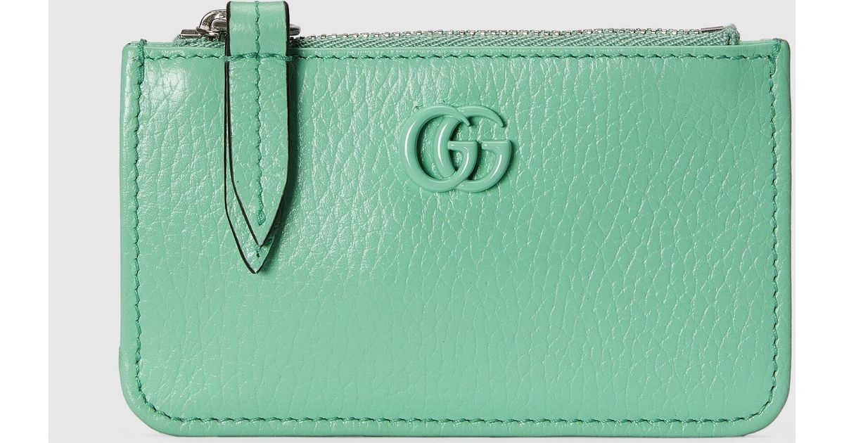 Gucci 【公式】 (グッチ)ダブルg キーチェーン カードケースミント