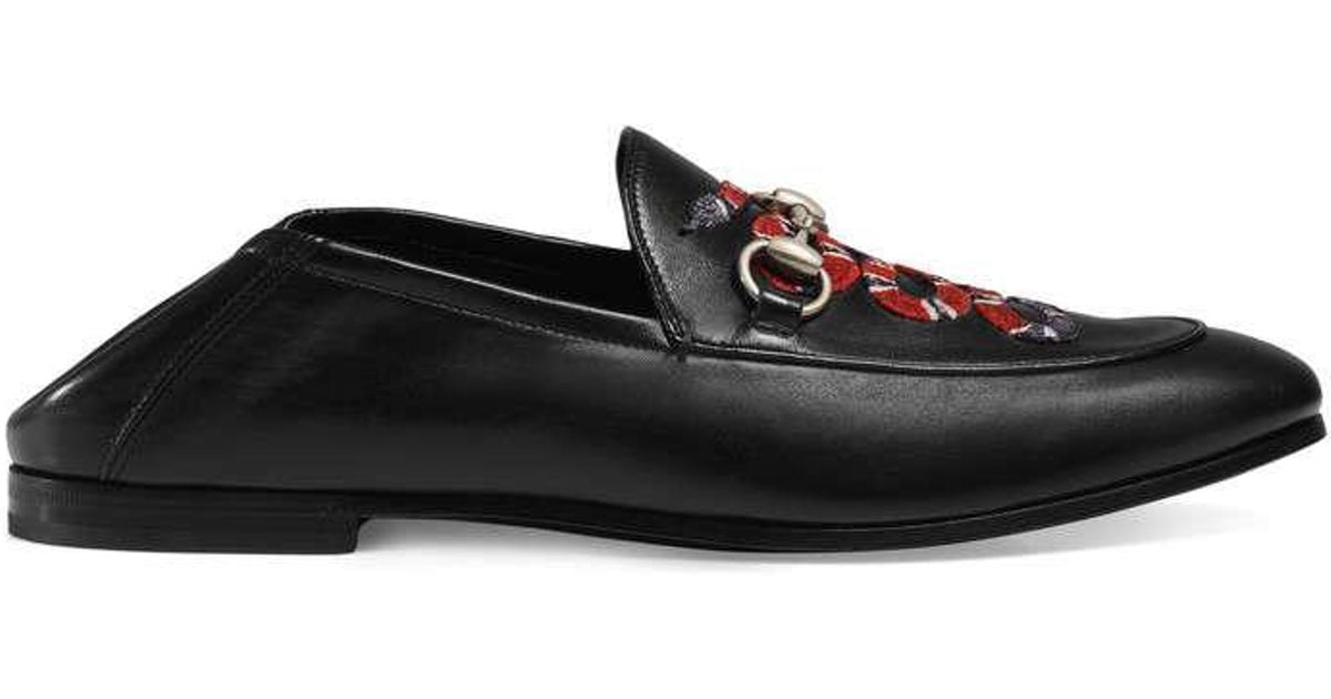 gucci kingsnake loafers