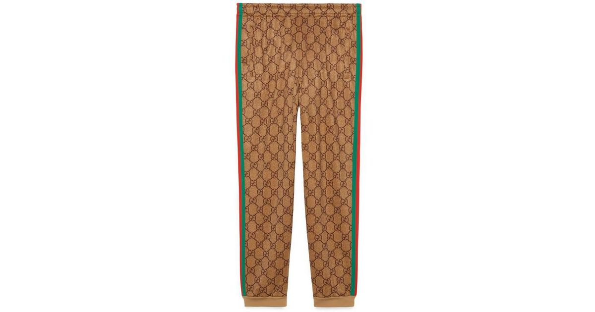 gucci technical jersey pant