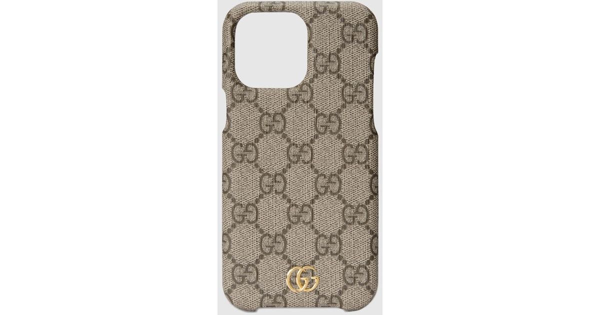 Gucci Ophidia Case For Iphone 15 Pro Max in Natural | Lyst