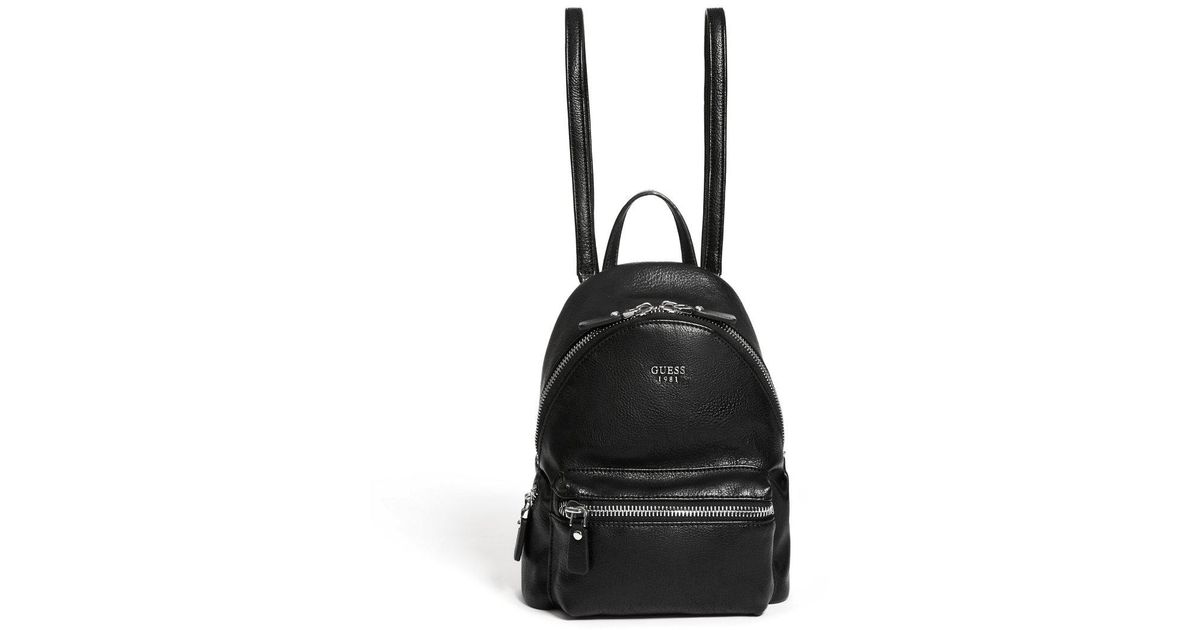 leeza pebbled large backpack