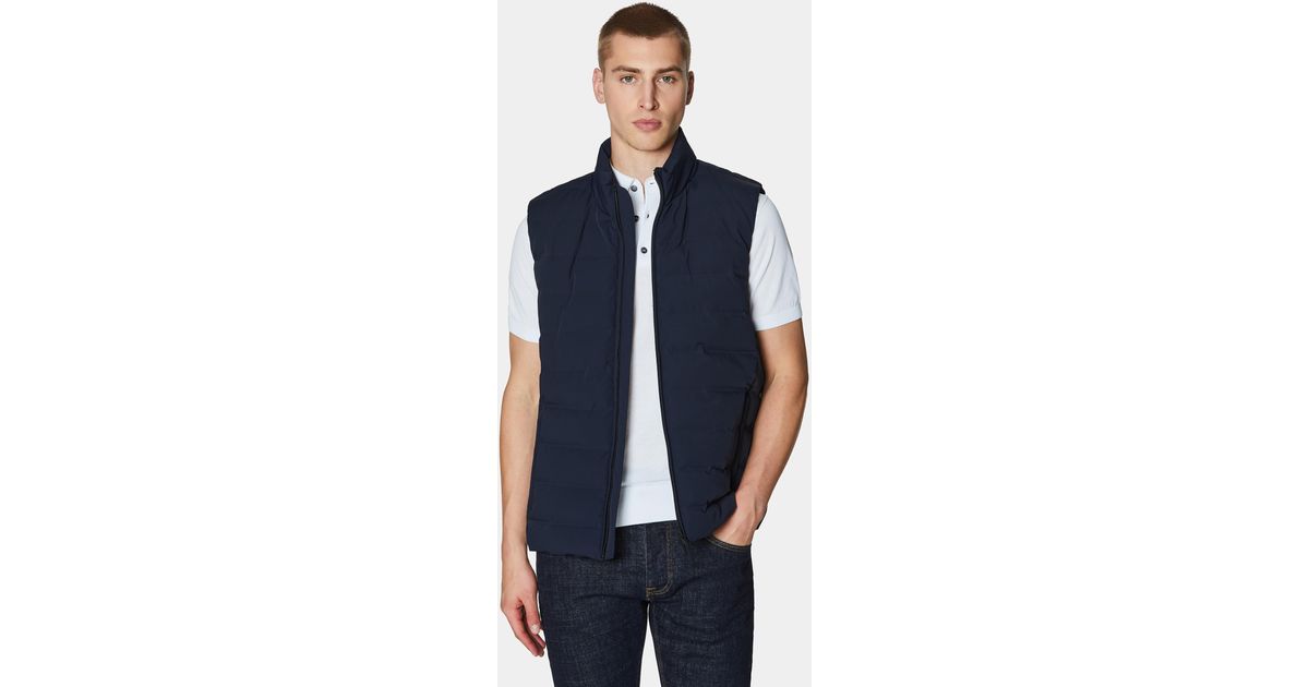 Manche Matelassée Gutteridge pour homme en coloris Bleu | Lyst