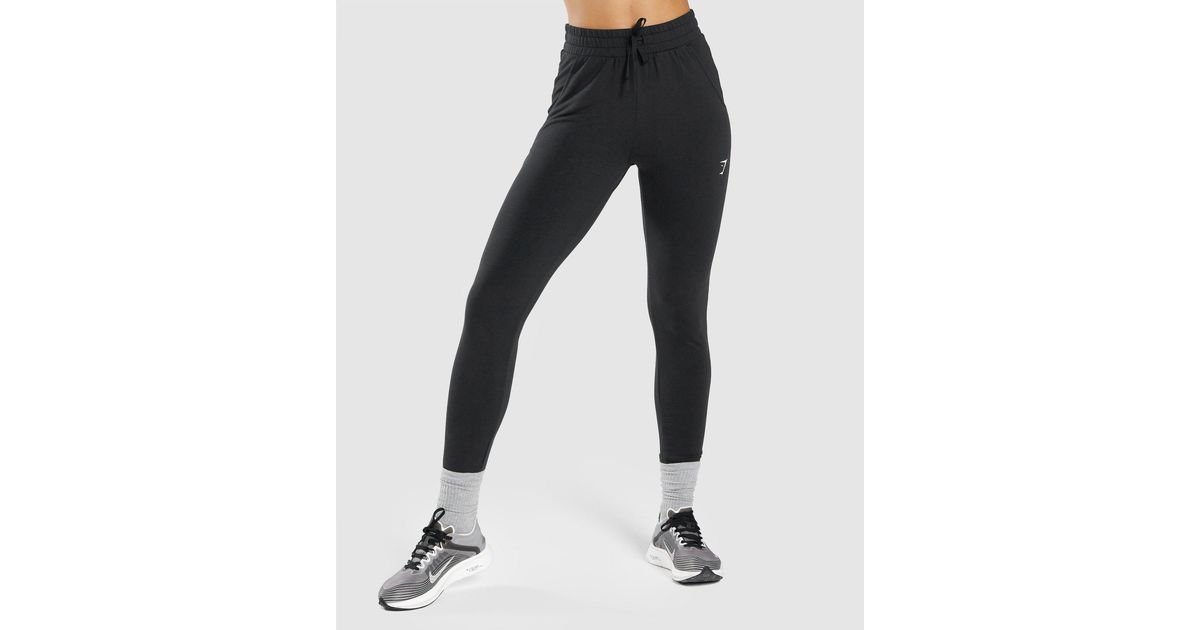 GYMSHARK Pippa Training Joggers in Black Lyst