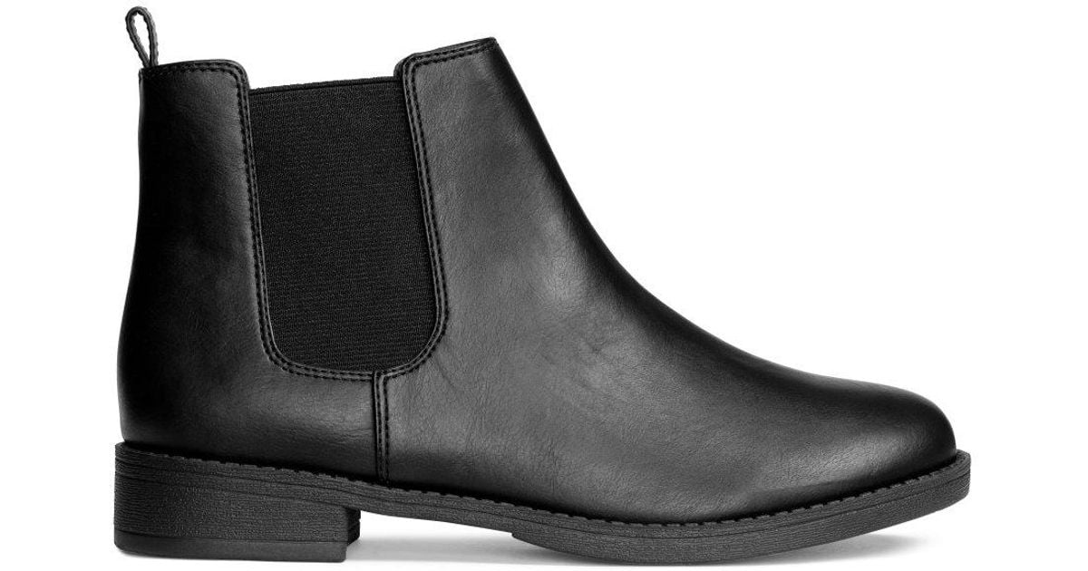 j crew black chelsea boot