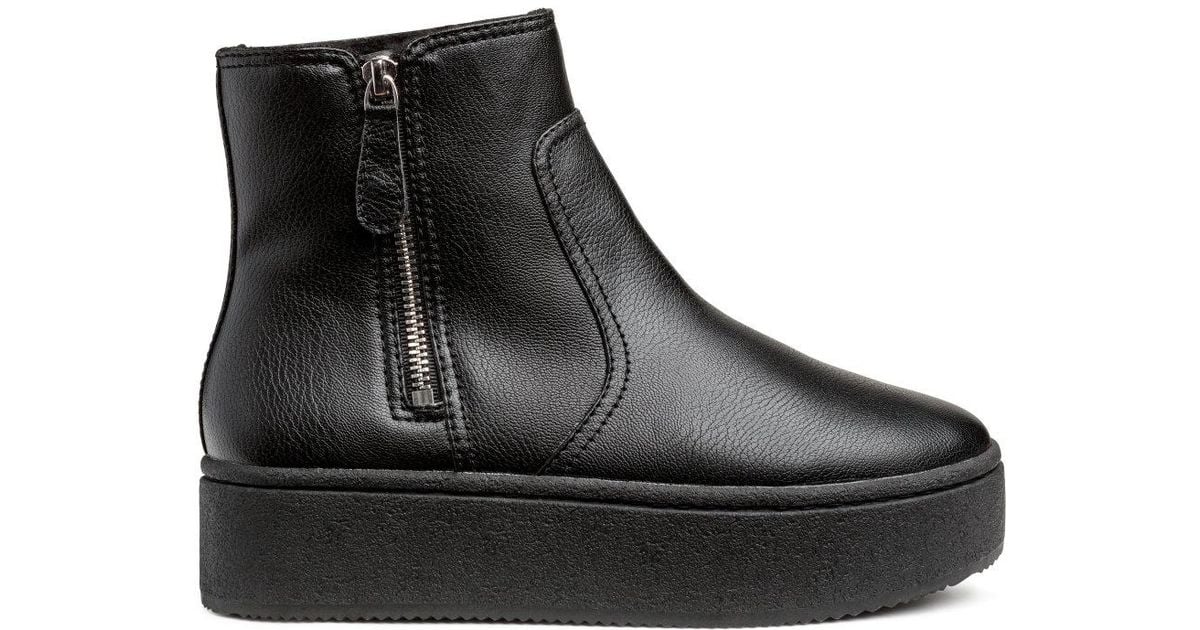 h and m platform boots