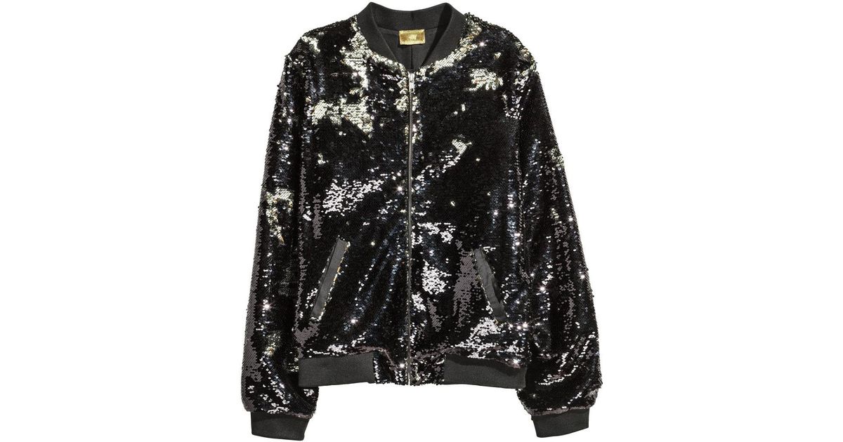 h and m sequin