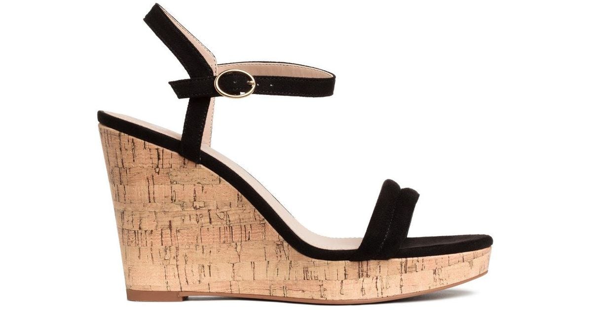 h and m wedge sandals