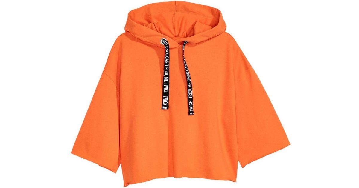 h and m cropped hoodie