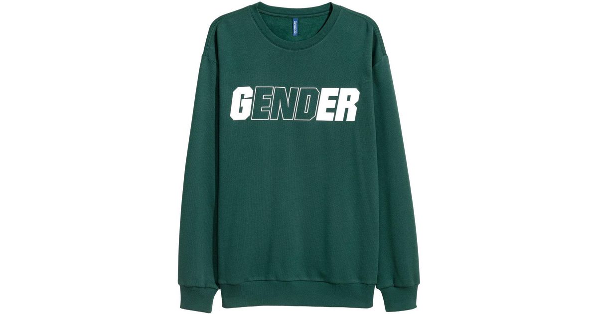 h&m gender sweatshirt