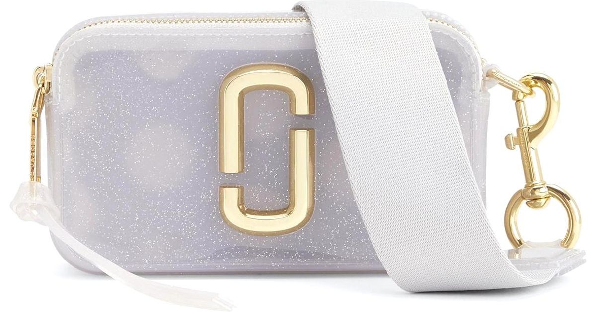 Marc Jacobs The Jelly Glitter Snapshot Crossbody Bag in Metallic Lyst