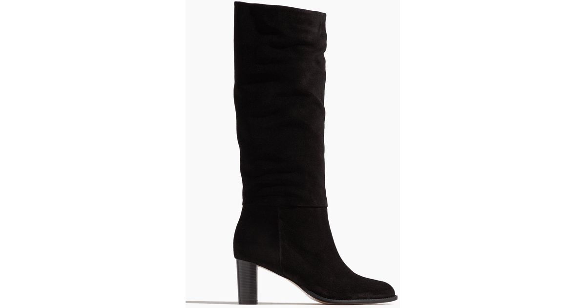 Marion Parke Catherine 70 Scrunchie Boot in Black | Lyst
