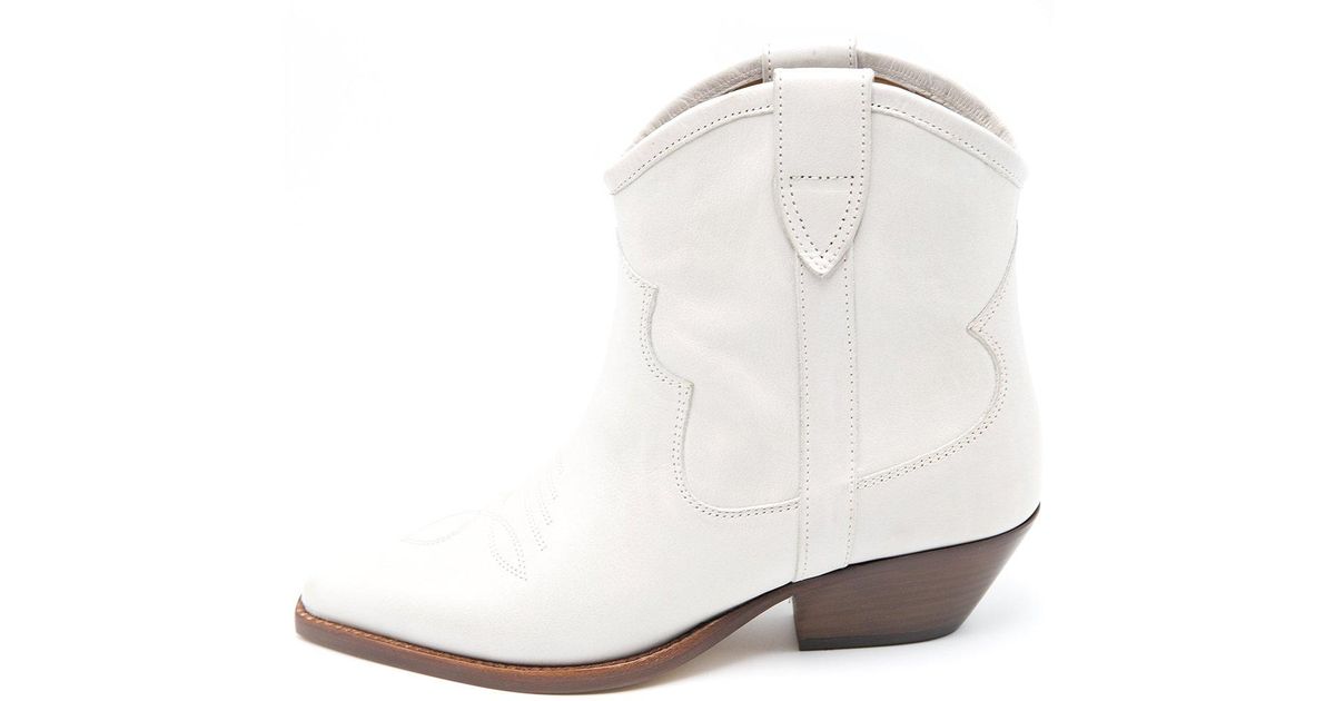 isabel marant demar western ankle boots