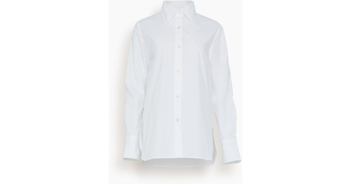 Rodebjer Sofia Blouse in White | Lyst