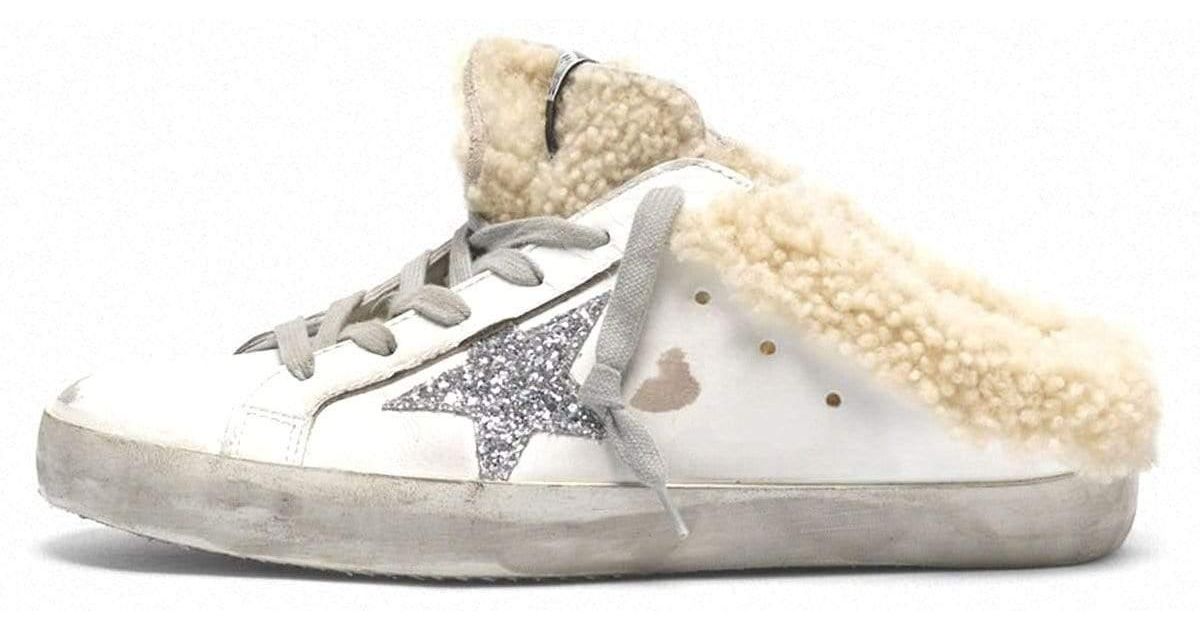 golden goose superstar mule sneakers