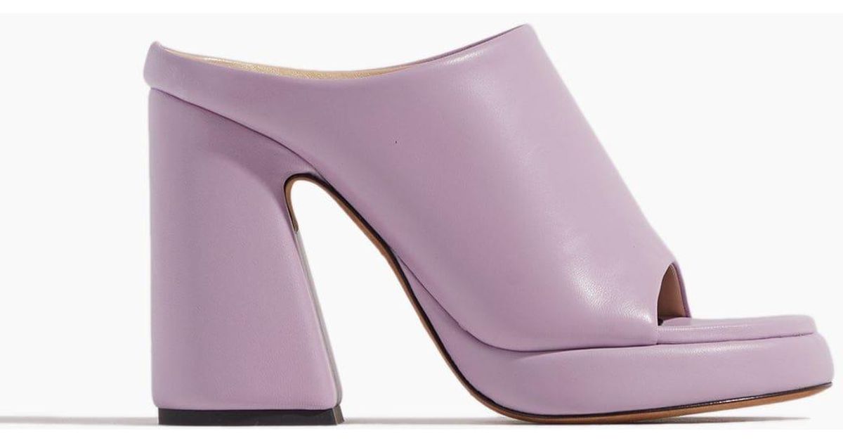 Proenza Schouler Forma Platform Sandal In Lavender in Purple | Lyst Canada