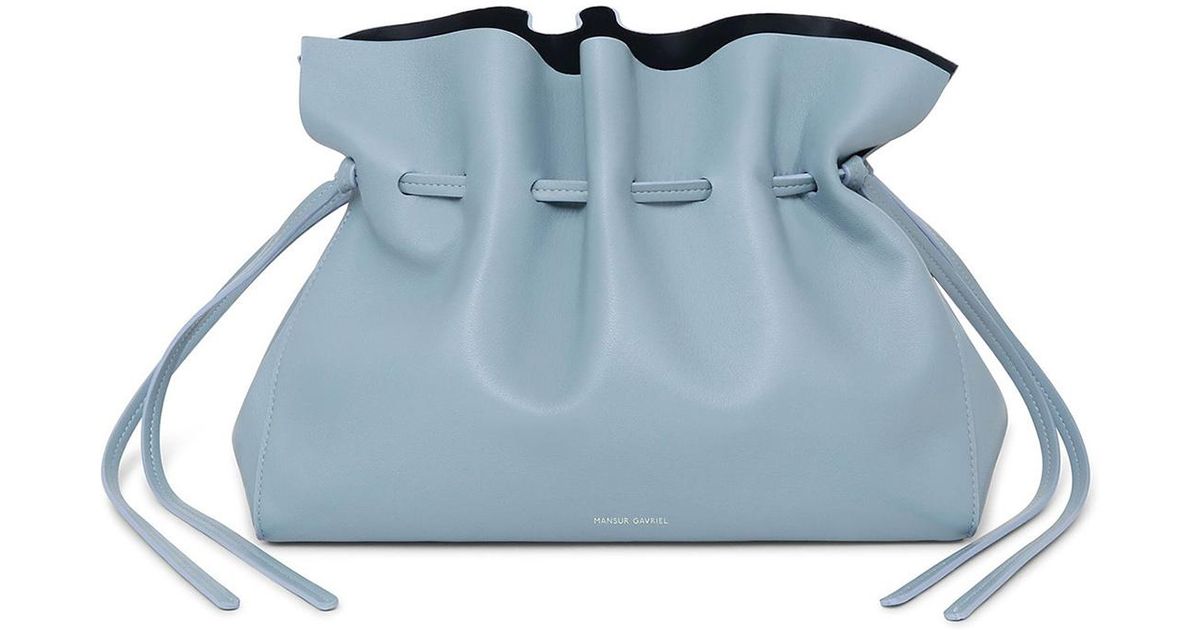 mansur gavriel lamb protea bag